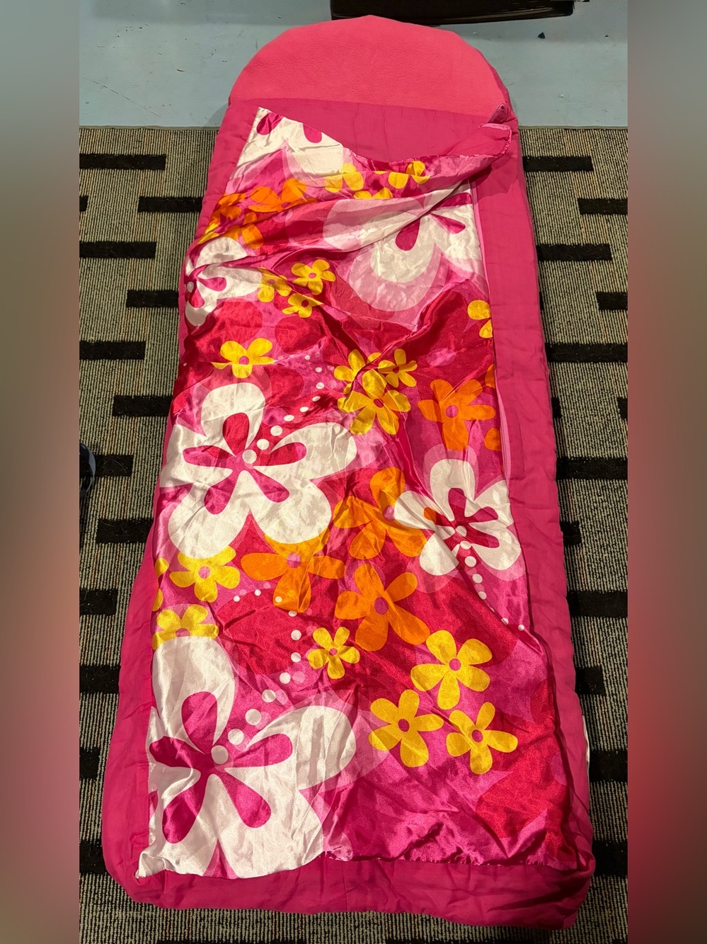 Air Mattress With Sleeping Bag